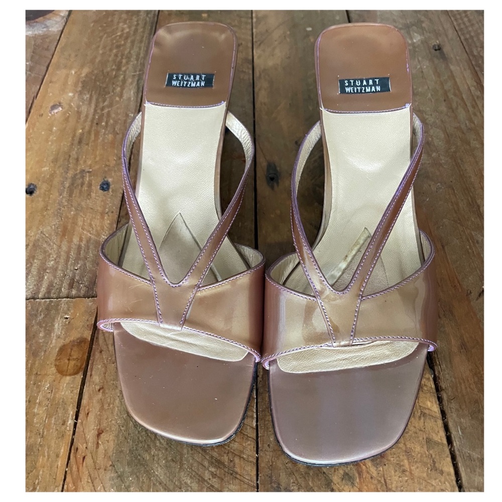 Vintage Stuart Weitzman mules.